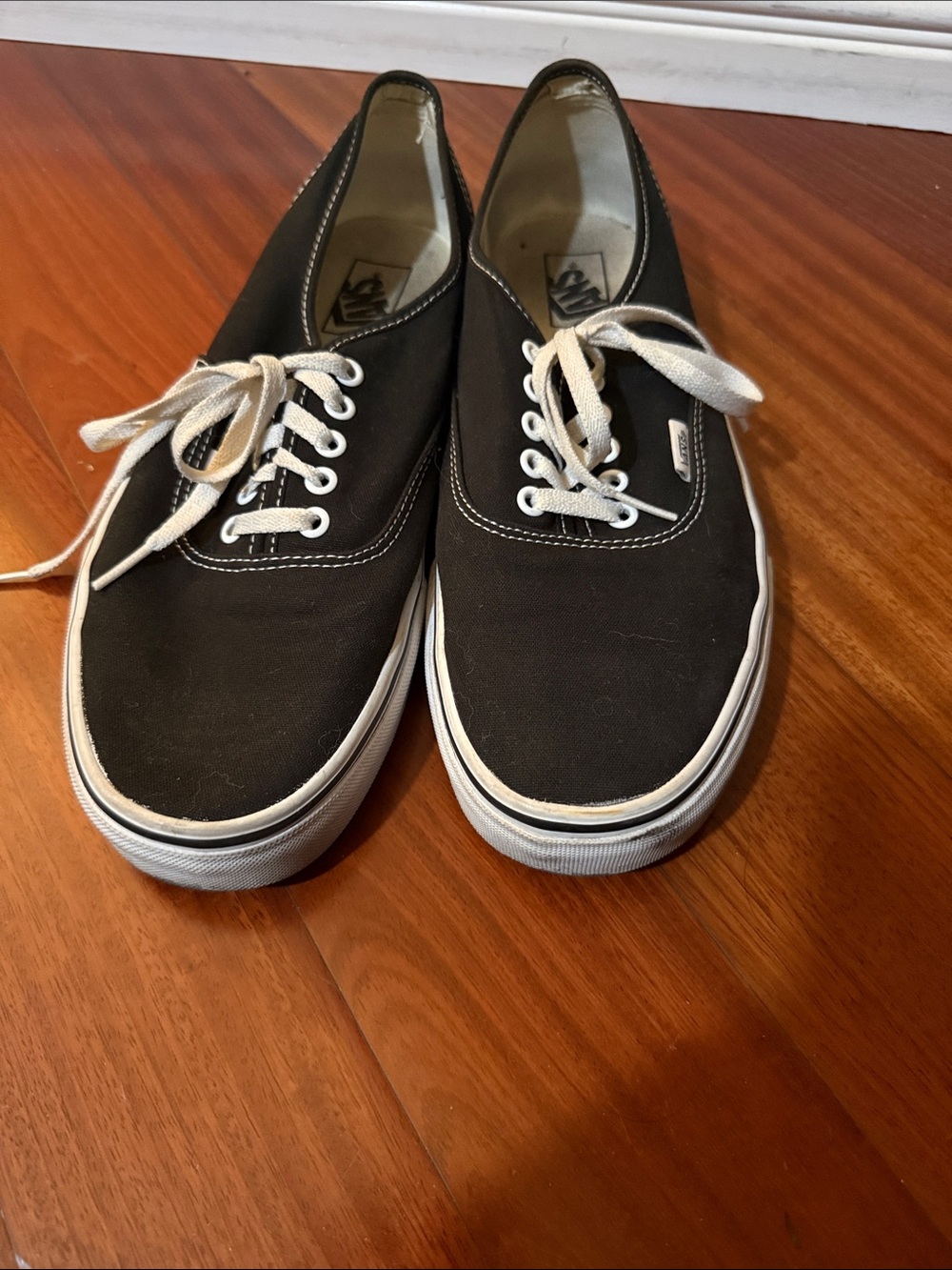 Vans Black Canvas Authentic-11.5